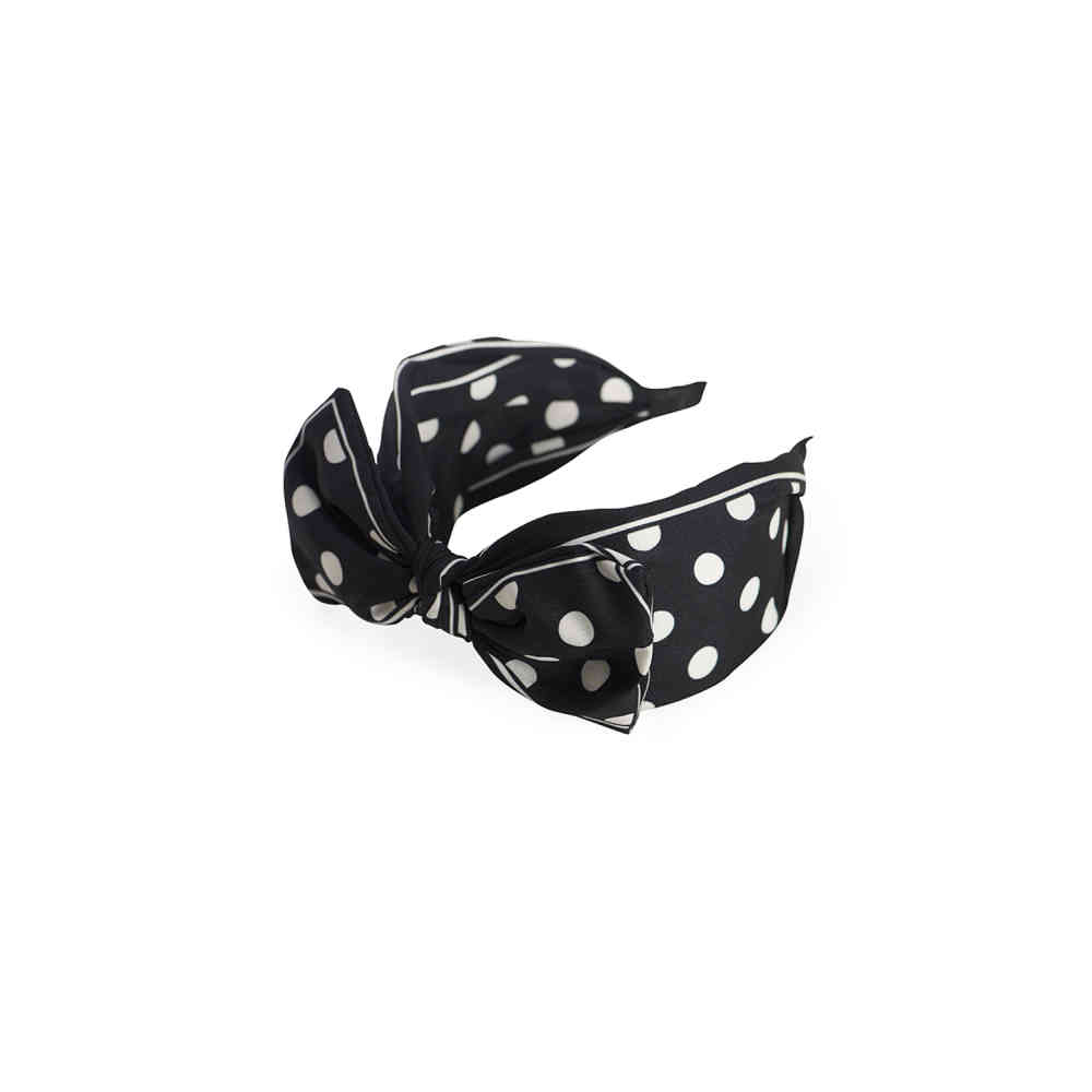 Banned - Lulu Hairband Bandeau - Noir